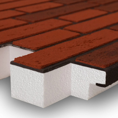 Термопанель под баварскую кладку КОЛОРИТ 1480х580 мм 40 мм Термопанель под баварскую кладку КОЛОРИТ 1480х580 мм 40 мм