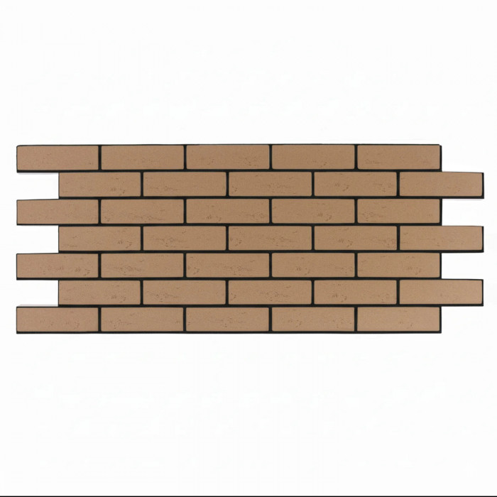 Термопанель под клинкер БЕЖЕВЫЙ 1374х580 мм 40 мм Термопанель под клинкер БЕЖЕВЫЙ 1374х580 мм 40 мм