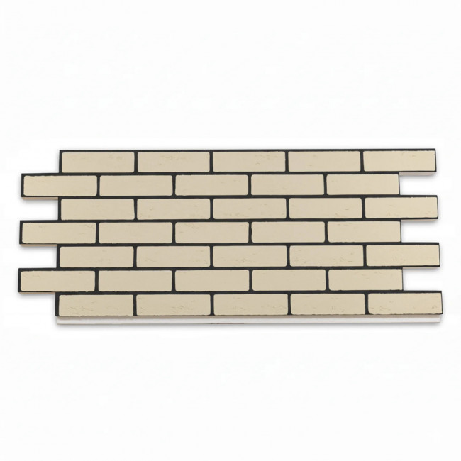 Термопанель под клинкер СЛОНОВАЯ КОСТЬ 1374х580 мм 40 мм Термопанель под клинкер СЛОНОВАЯ КОСТЬ 1374х580 мм 40 мм