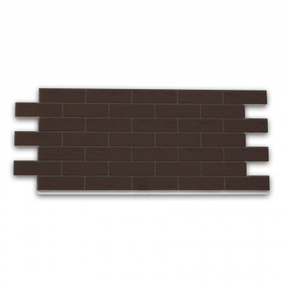 Термопанель под клинкер ГОРЬКИЙ ШОКОЛАД 1374х580 мм 40 мм Термопанель под клинкер ГОРЬКИЙ ШОКОЛАД 1374х580 мм 40 мм