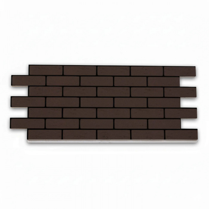 Термопанель под клинкер ГОРЬКИЙ ШОКОЛАД 1374х580 мм 40 мм Термопанель под клинкер ГОРЬКИЙ ШОКОЛАД 1374х580 мм 40 мм