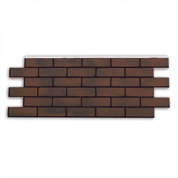 Термопанель под кирпич ГРАФИТ БИСТР 1480х580 мм 40 мм