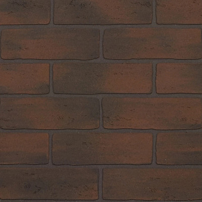 Термопанель под кирпич ГРАФИТ БИСТР 1480х580 мм 40 мм