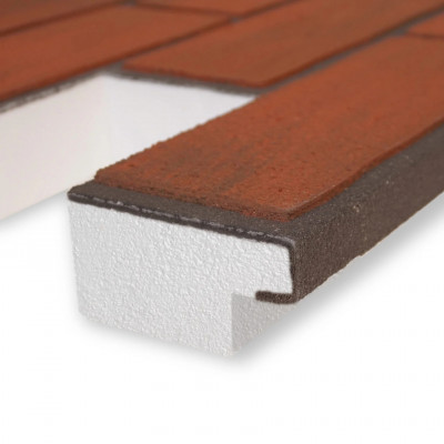 Термопанель под кирпич ТИЦИАН БИСТР 1480х580 мм 40 мм