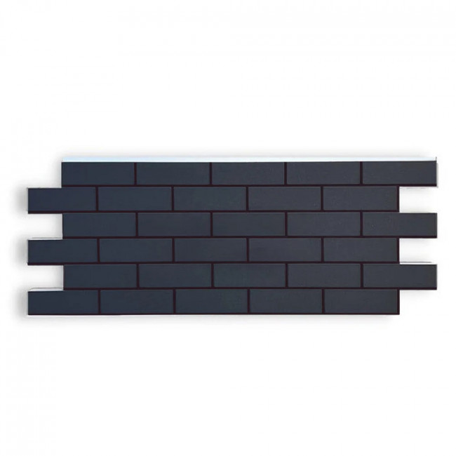 Термопанель под кирпич ГРАФИТ 1480х580 мм 40 мм Термопанель под кирпич ГРАФИТ 1480х580 мм 40 мм