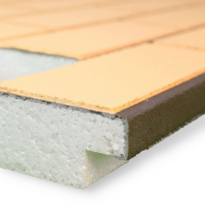 Термопанель под кирпич КАРАКУМ 1480х580 мм 40 мм