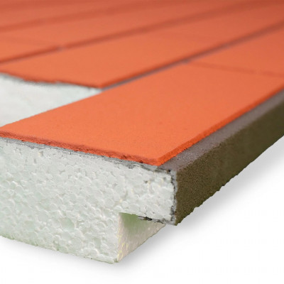 Термопанель под кирпич ТИЦИАН 1480х580 мм 40 мм