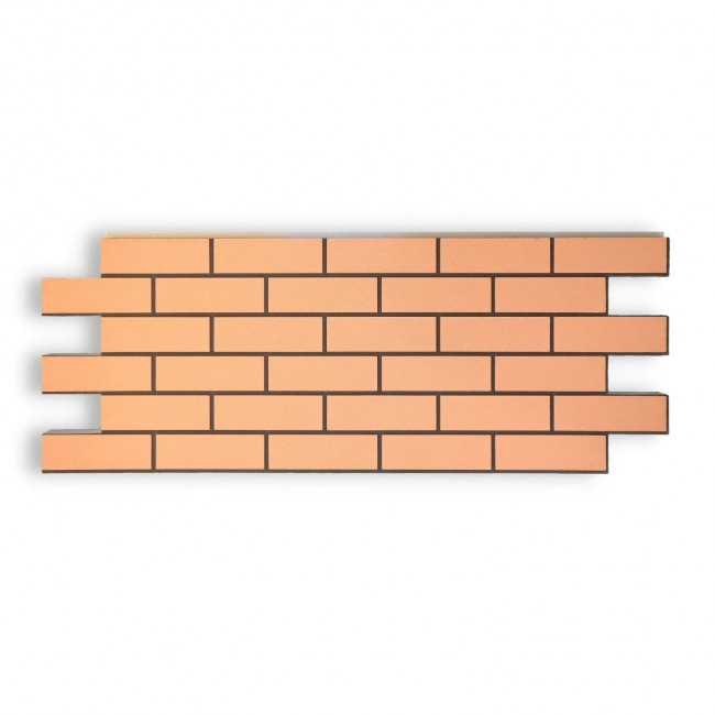 Термопанель под кирпич ПЕРСИК 1480х580 мм 40 мм Термопанель под кирпич ПЕРСИК 1480х580 мм 40 мм