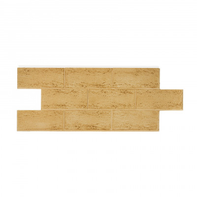 Термопанель под камень ПЕСЧАНИК КАРАКУМ 1480х580 мм 40 мм