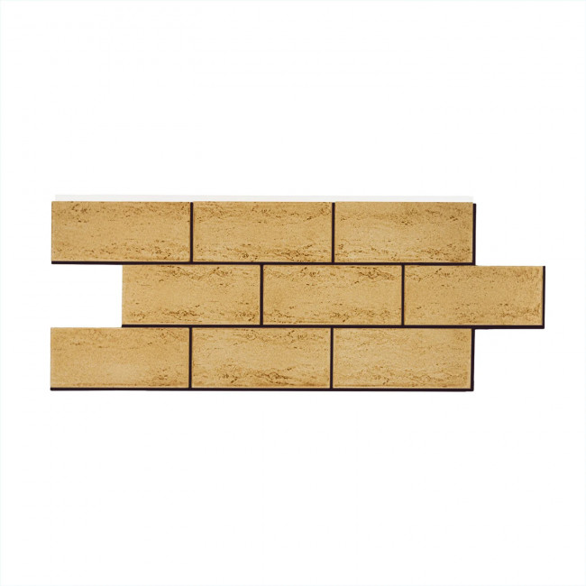 Термопанель под камень ПЕСЧАНИК КАРАКУМ 1480х580 мм 40 мм Термопанель под камень ПЕСЧАНИК КАРАКУМ 1480х580 мм 40 мм