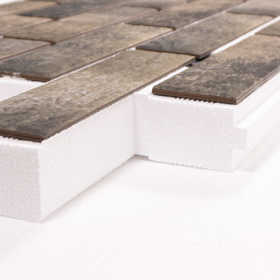 Термопанель ППС Beryoza Ceramica Trevi Умбра 40 мм за м2