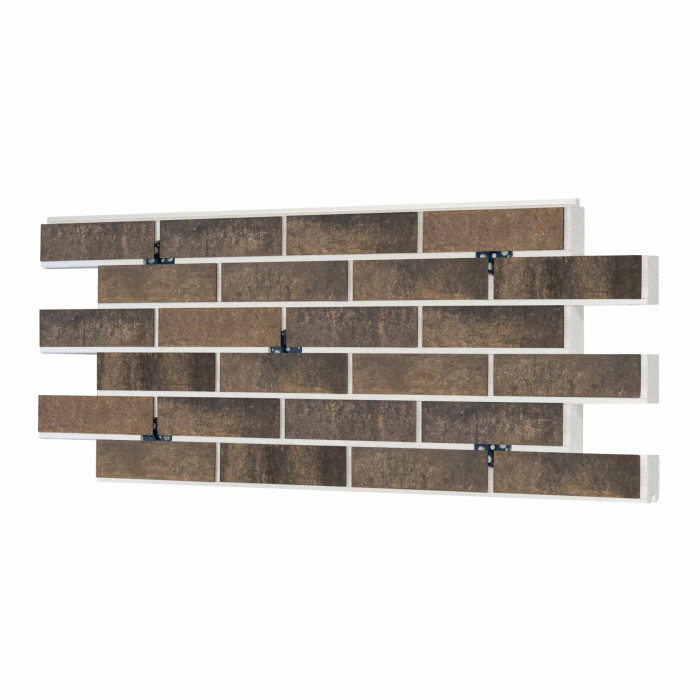 Термопанель ППС Beryoza Ceramica Arfak Коричневый 40 мм за м2