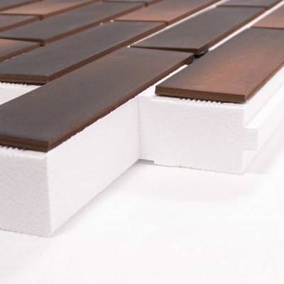 Термопанель ППС Beryoza Ceramica Arta Терракотовый 40 мм за м2