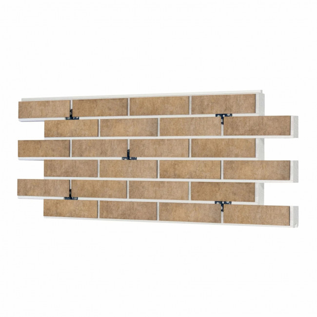 Термопанель ППС Beryoza Ceramica Akita Бежевый 40 мм за м2