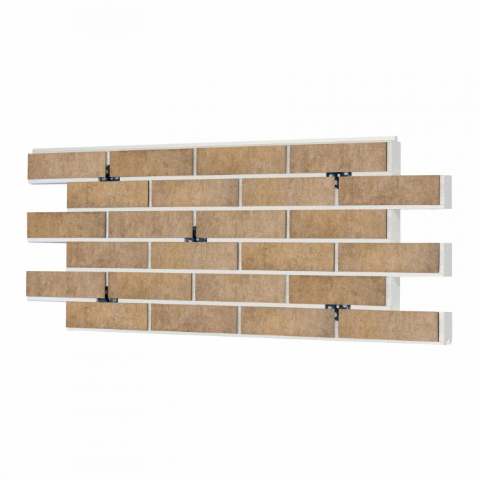 Термопанель ППС Beryoza Ceramica Akita Бежевый 40 мм за м2