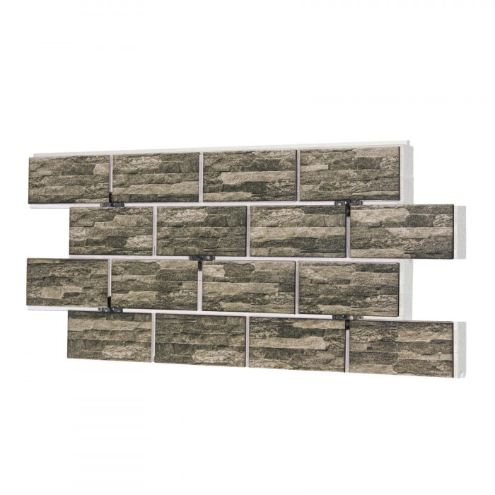 Термопанель ППС Beryoza Ceramica Old Town Графит 40 мм за м2