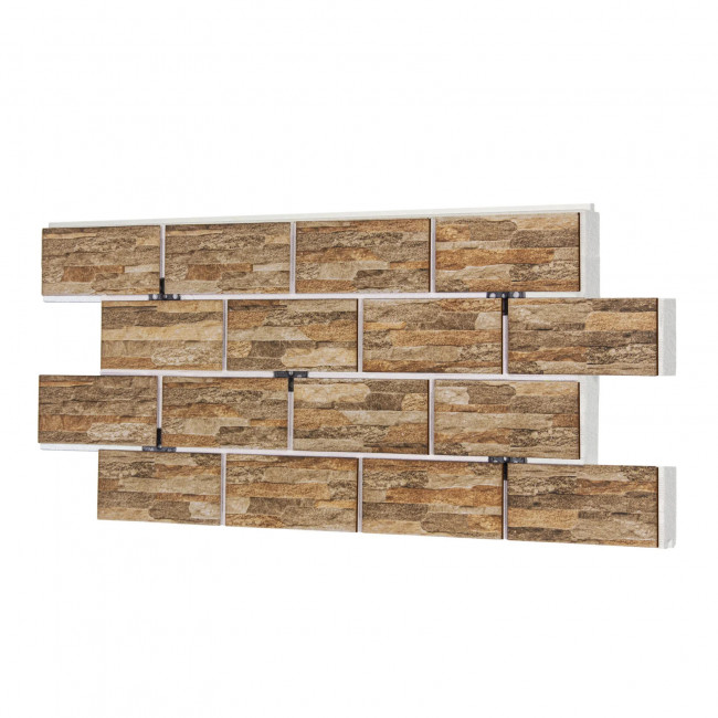 Термопанель ППС Beryoza Ceramica Old Town Натурал 40 мм за м2