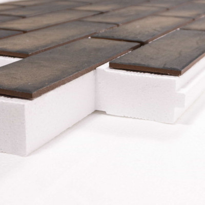 Термопанель ППС Beryoza Ceramica Brick House Коричневый 40 мм за м2