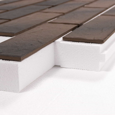 Термопанель ППС Beryoza Ceramica Brick House Терракотовый 40 мм за м2