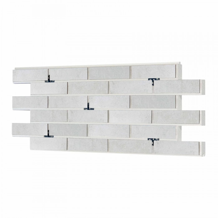 Термопанель ППС Керамин Юта 1 Светло-серый 40 мм за м2 Термопанель ППС Керамин Юта 1 Светло-серый 40 мм за м2