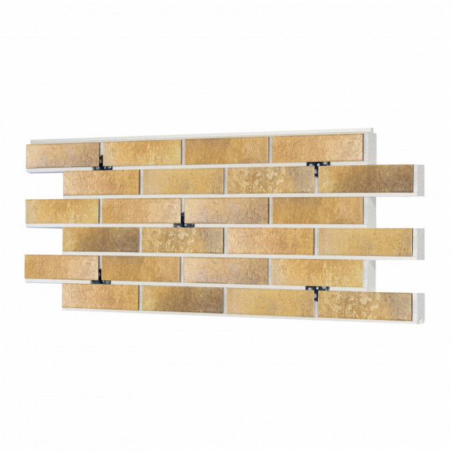 Термопанель ППС Керамин Орегон 3 Темно-бежевый 40 мм за м2