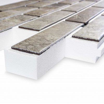 Термопанель ППС Керамин Орегон 2 Серо-бежевый 40 мм за м2 Термопанель ППС Керамин Орегон 2 Серо-бежевый 40 мм за м2