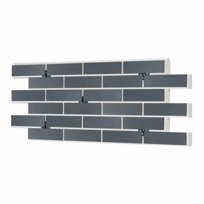 Термопанель ППС Керамин Куба 2 Серо-голубой 40 мм за м2