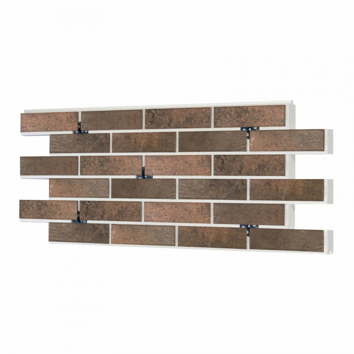 Термопанель ППС Керамин Иллинойс 3 Бежевый 40 мм за м2