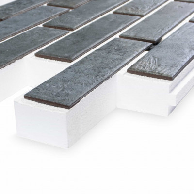 Термопанель ППС Керамин Иллинойс 2 Серый 40 мм за м2 Термопанель ППС Керамин Иллинойс 2 Серый 40 мм за м2