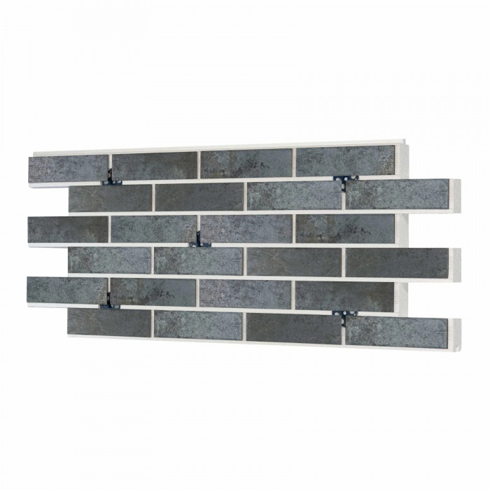 Термопанель ППС Керамин Иллинойс 2 Серый 40 мм за м2 Термопанель ППС Керамин Иллинойс 2 Серый 40 мм за м2