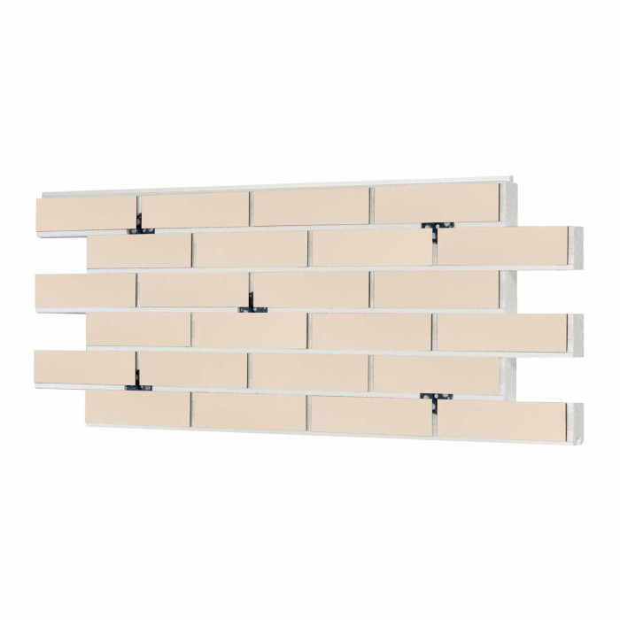 Термопанель ППС Керамин Амстердам 7 Белый 40 мм за м2