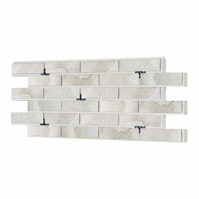 Термопанель ППС Керамин Колорадо 1 Светло-серый 40 мм за м2