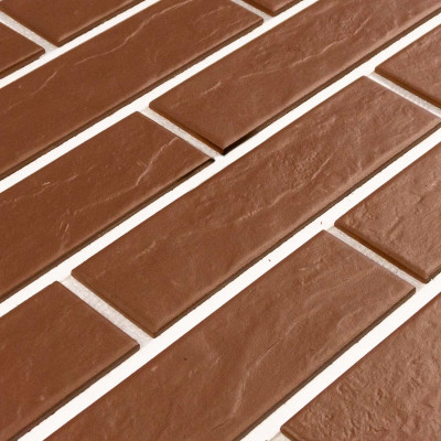 Термопанель ППС Cerrad Elewacja Brazowa Rustiko 40 мм за м2