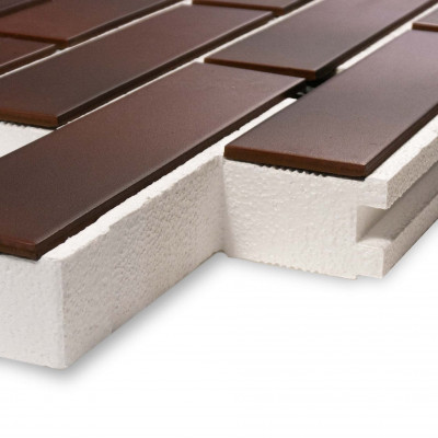 Термопанель ППС Cerrad Country Wisnia Gladka 40 мм за м2