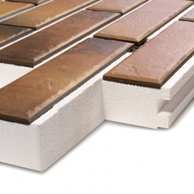 Термопанель ППС Cerrad Retro Brick Curry 0,464 м²
