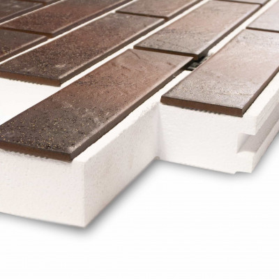 Термопанель ППС Paradyz Semir Brown Elewacja 0,45 м² Термопанель ППС Paradyz Semir Brown Elewacja 0,45 м²